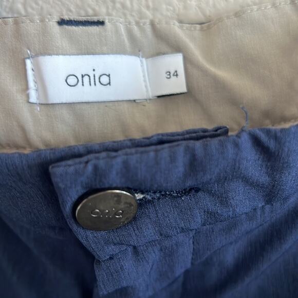 Onia Versatility Short Blue All Purpose Casual Shorts 34 - Picture 3 of 6